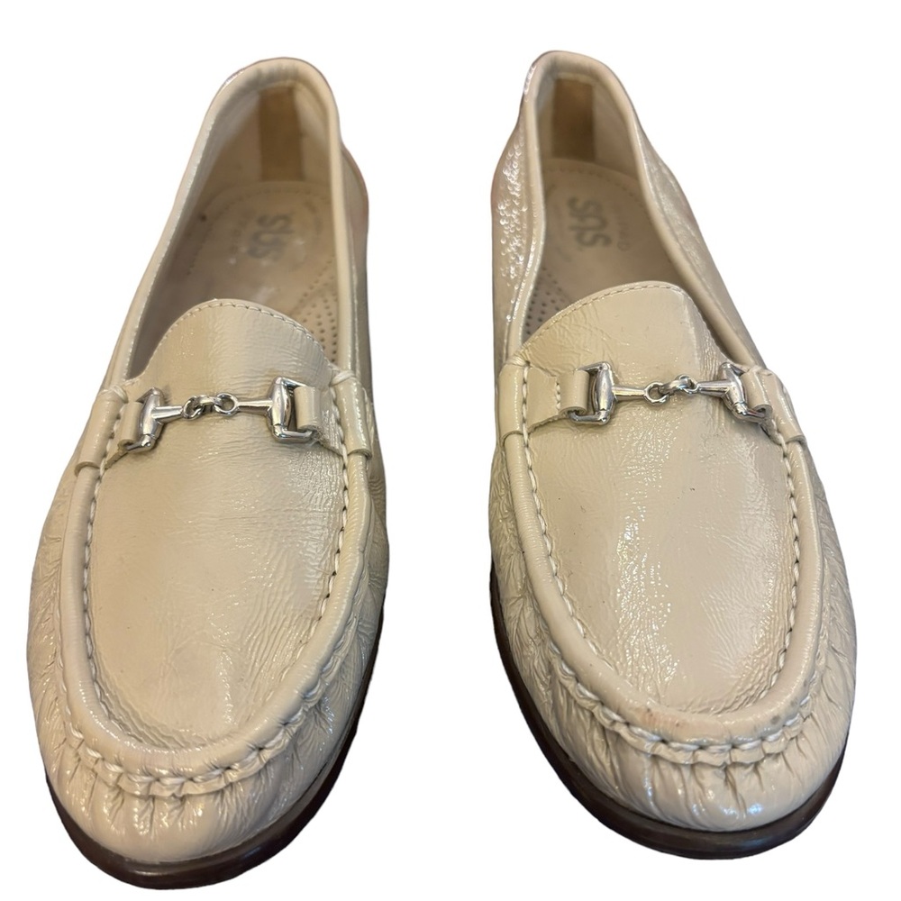 SAS Tripad Comfort Women’s Slip On Cream‎ Loafers Size 8 - Picture 3 of 8